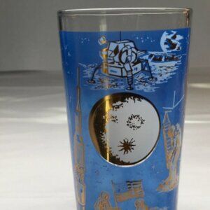 Vintage Apollo 11 July 20, 1969 Highball glass